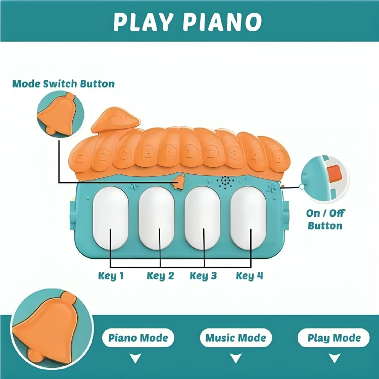 Musical Keyboard Mat piano Gym Mat Gym & Fitness Rack