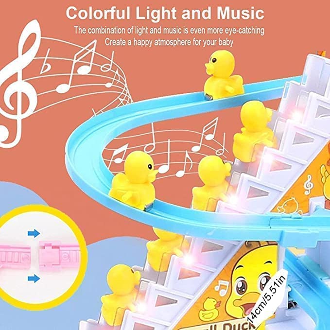 Automatic Stair Climbing Duckling Toy machine