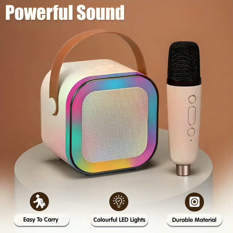 Karaoke With Bluetooth Speaker And Wireless Mic