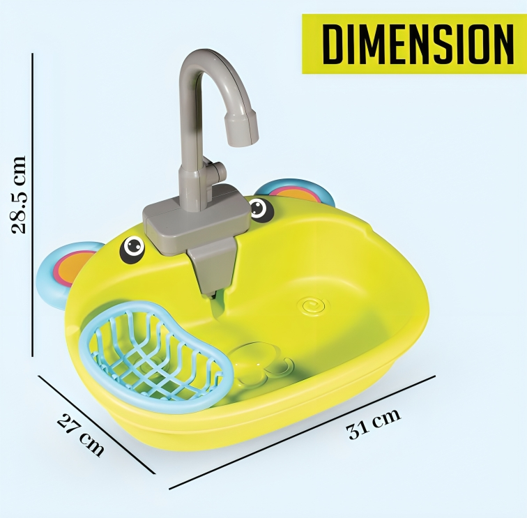 Pretend Play kitchen Sink Set