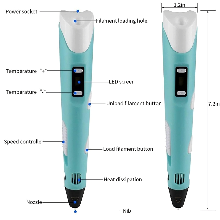 3D Pen With Fillament