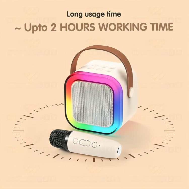 Karaoke With Bluetooth Speaker And Wireless Mic
