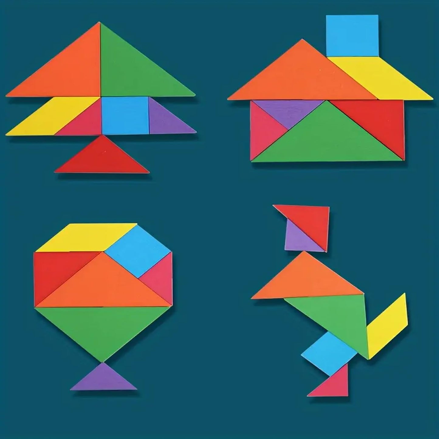 3 in 1 Wooden Puzzle