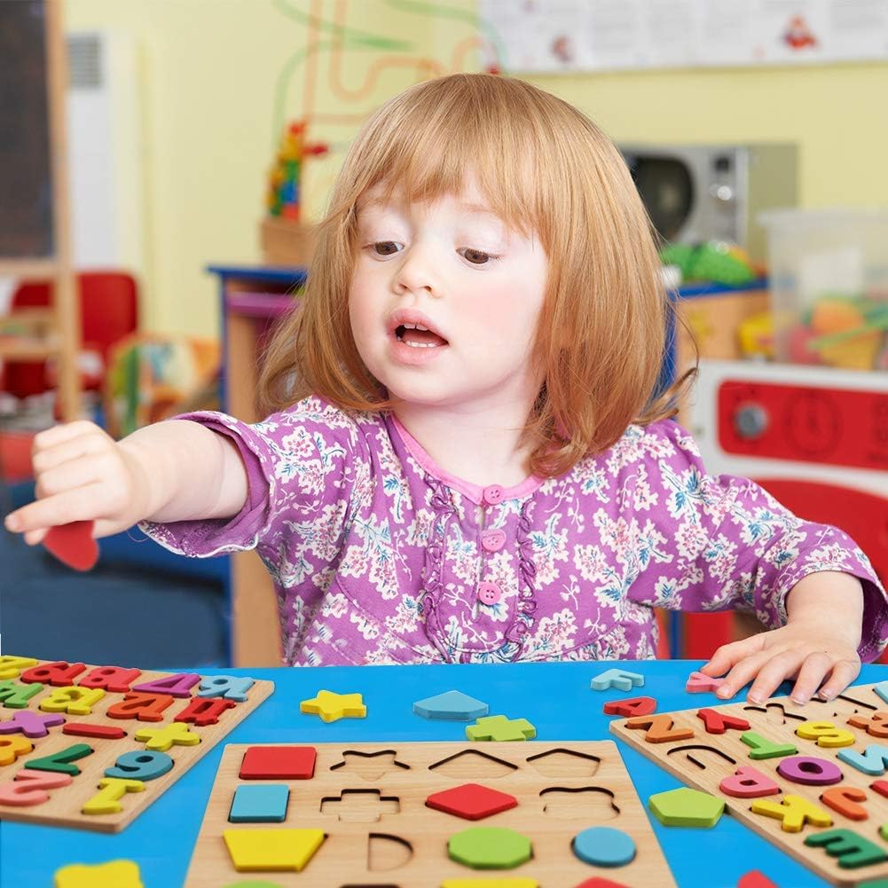 Educatinoal Board Wooden Learning Borad l Puzzel Set