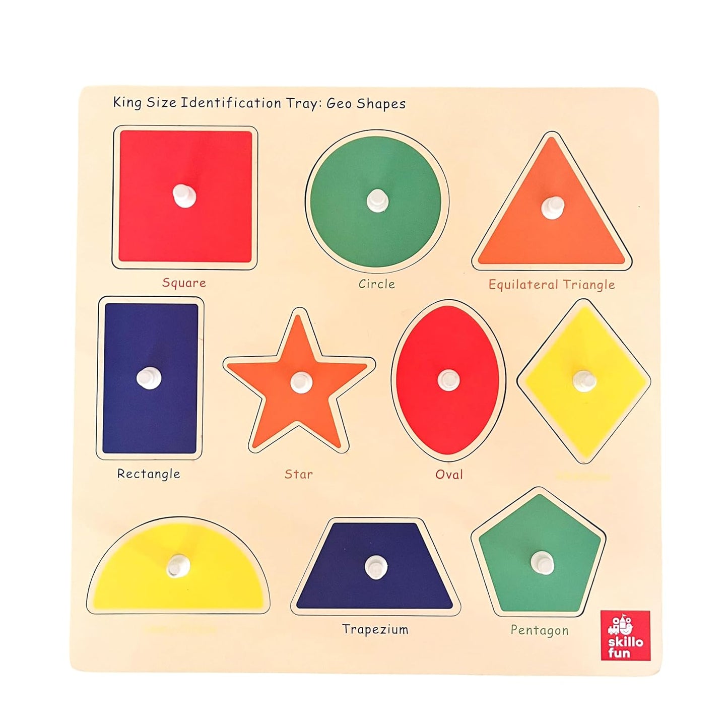 Shape Sorter With Knobs