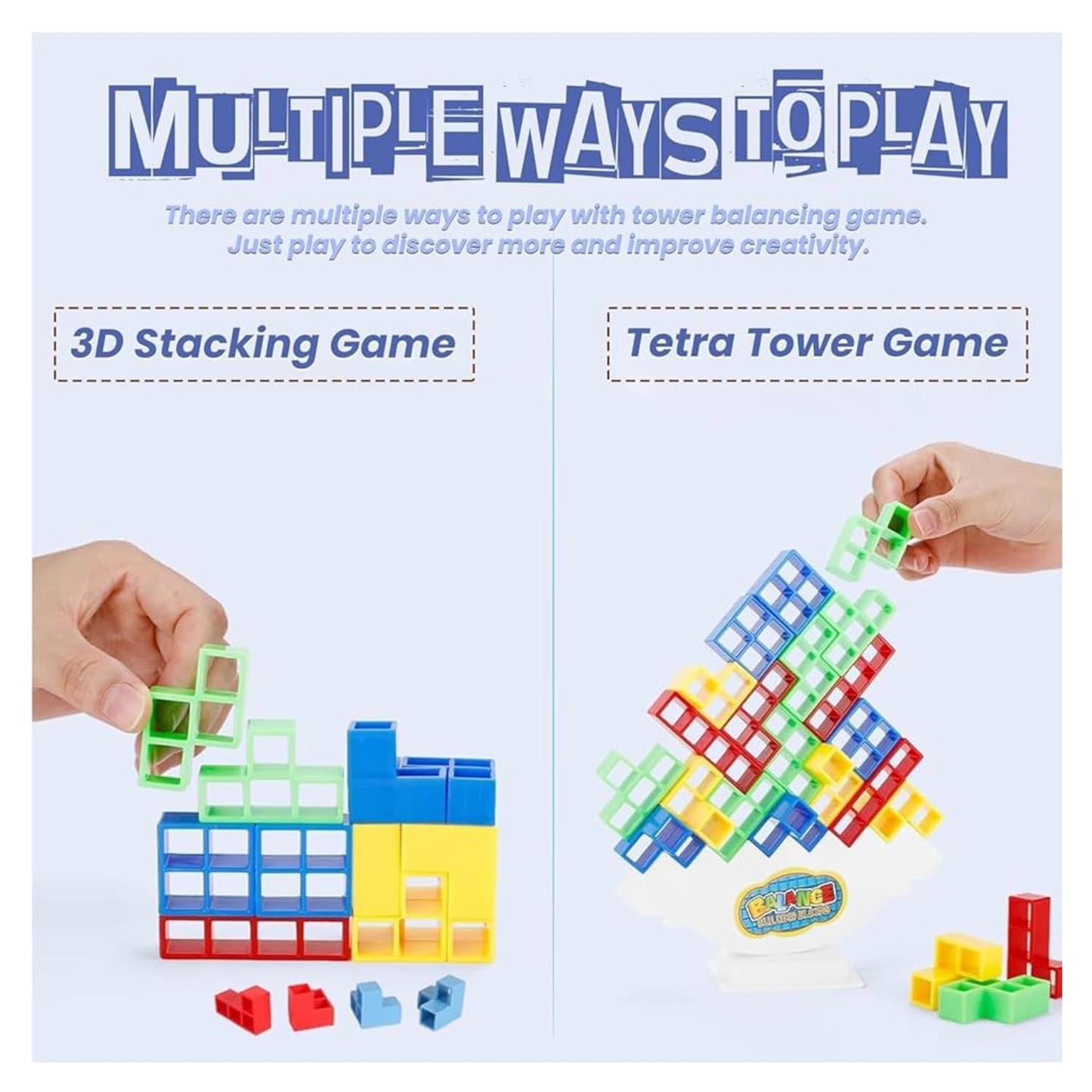 Tetra Tower Balance Game-16-piece
