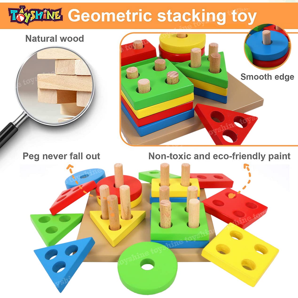 5 in 1 Wooden Sorting Toy
