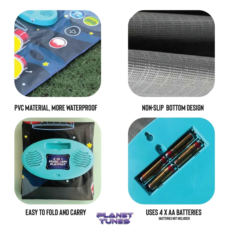 Musical play mat - Grow stems with music