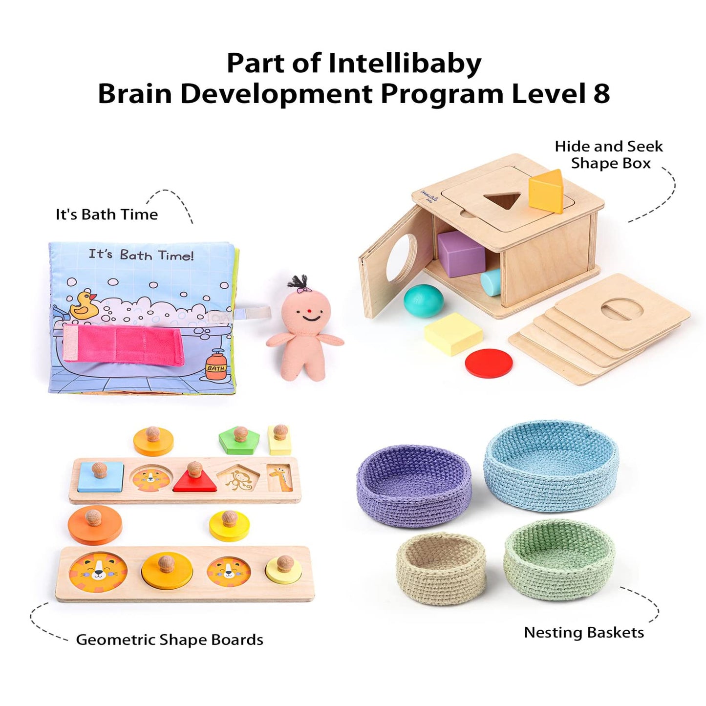 Bath Time Premium Cloth Book For Babiesl