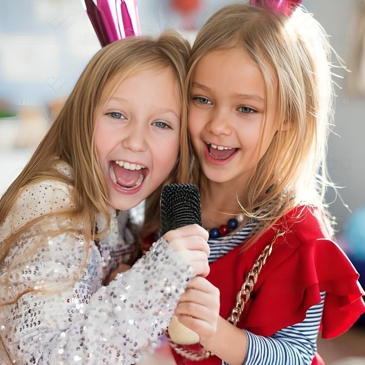 Karaoke With Bluetooth Speaker And Wireless Mic