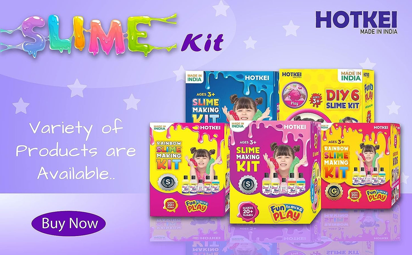 Glow In The Dark l DIY Slime Maker Set