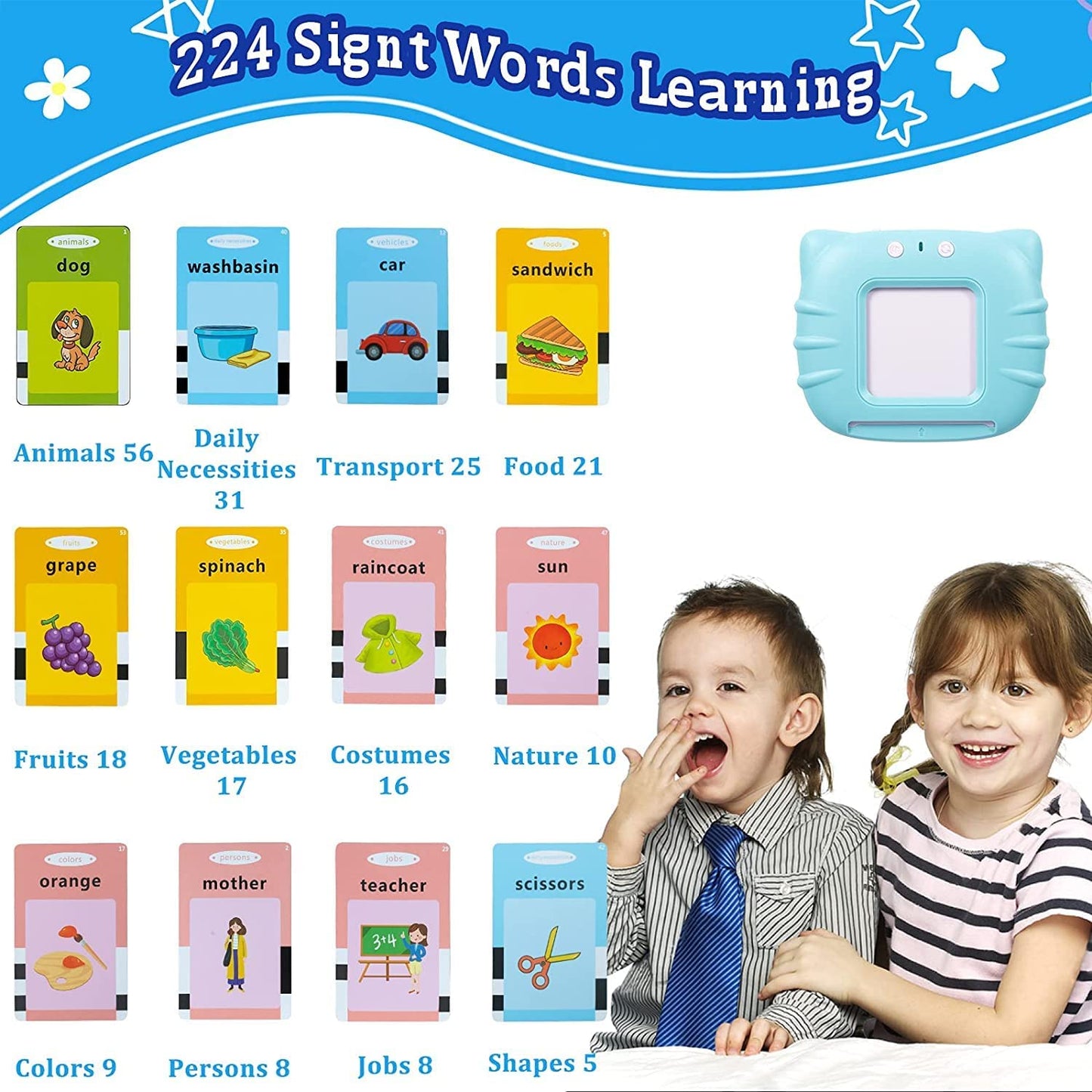 Educatinoal Learning Talking Flash cards