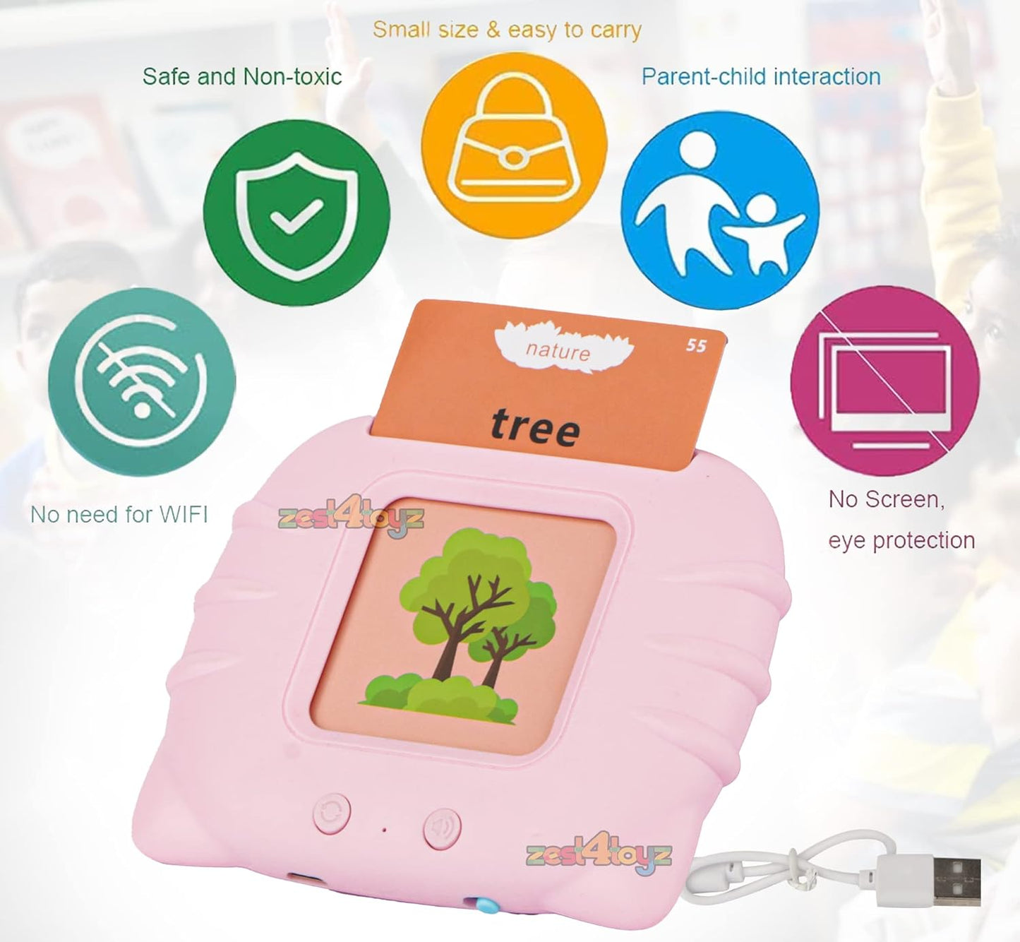 Educatinoal Learning Talking Flash Cards