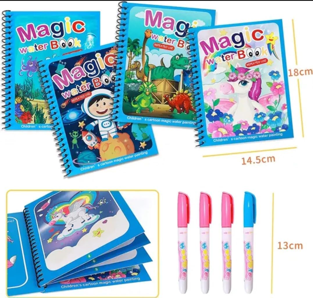 Reusabel Magic Water Panting Book
