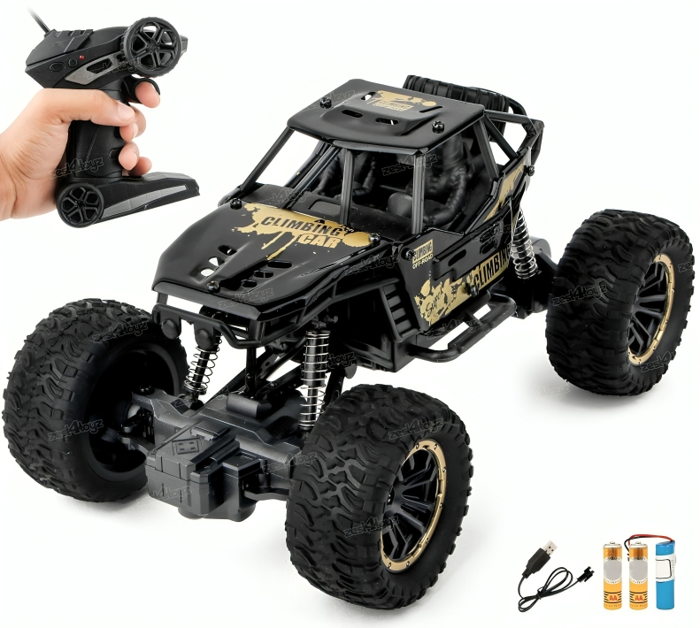 RC Monster Truck with exhaust smoke 4X4