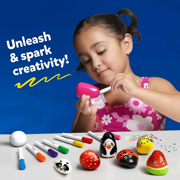 Rock painting kit For kids Age 6+