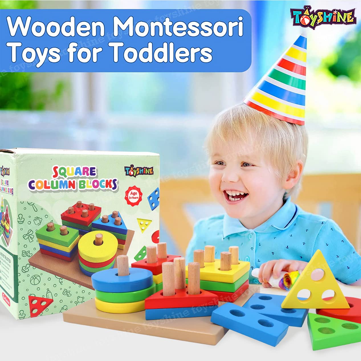 5 in 1 Wooden Sorting Toy