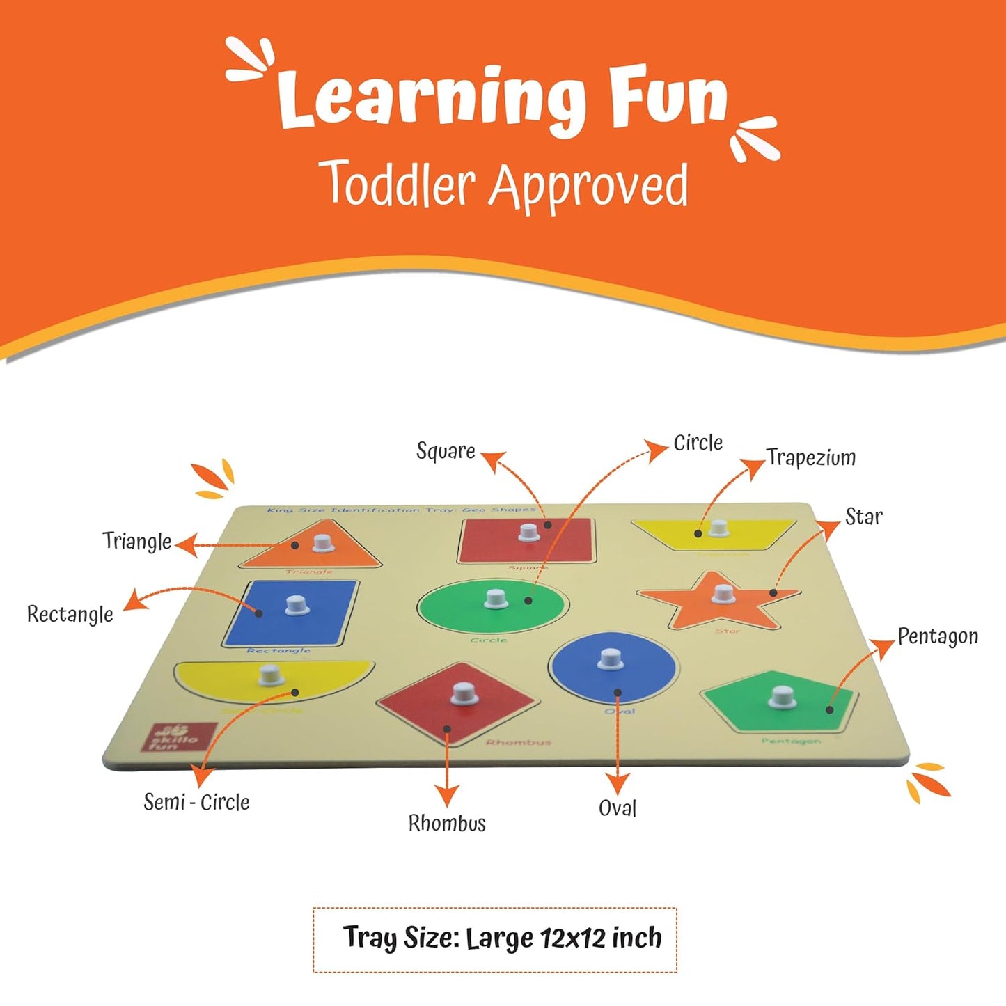Shape Sorter With Knobs