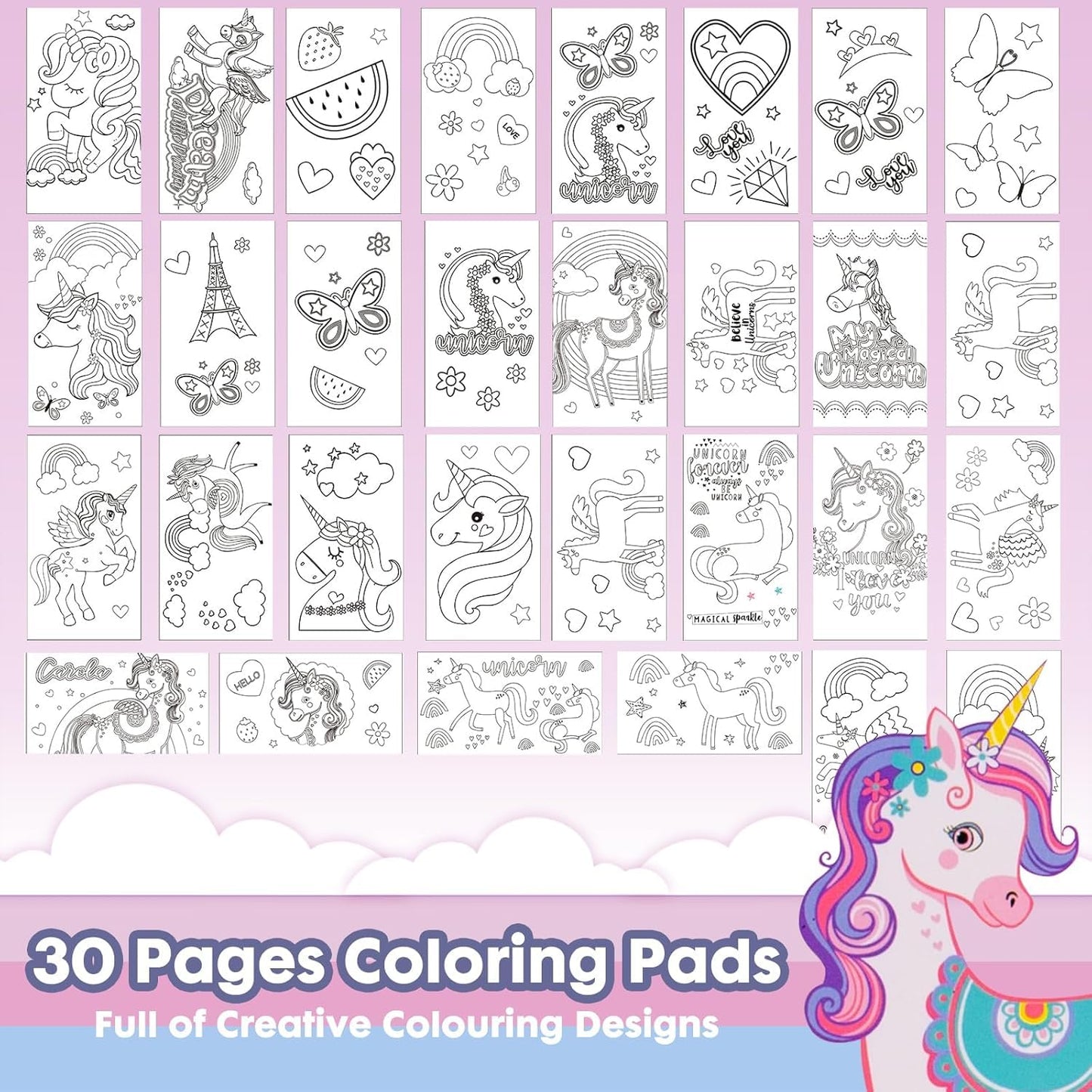 Coloring Books & Scratch pad