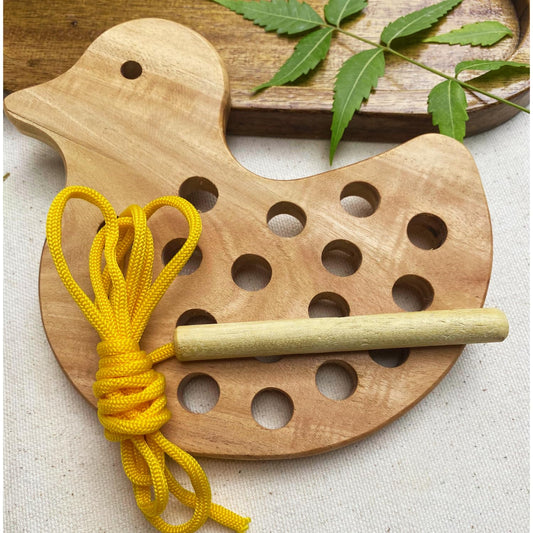 Wooden Lacing Toy