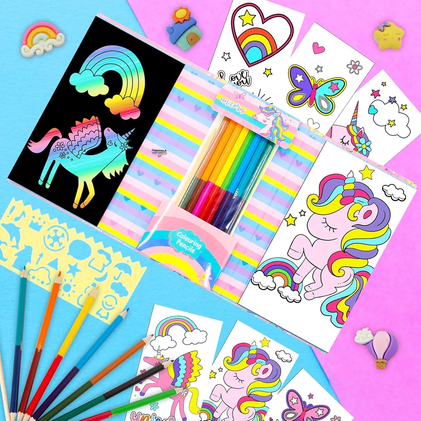 Coloring Books & Scratch pad
