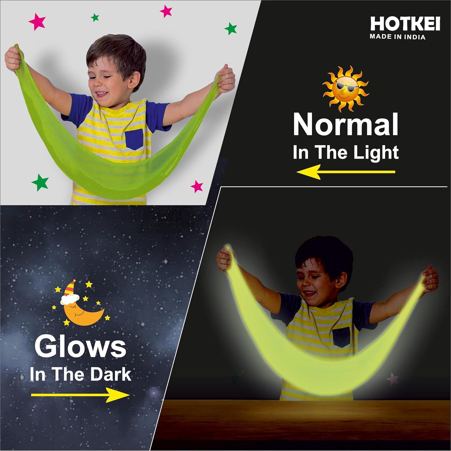 Glow In The Dark l DIY Slime Maker Set