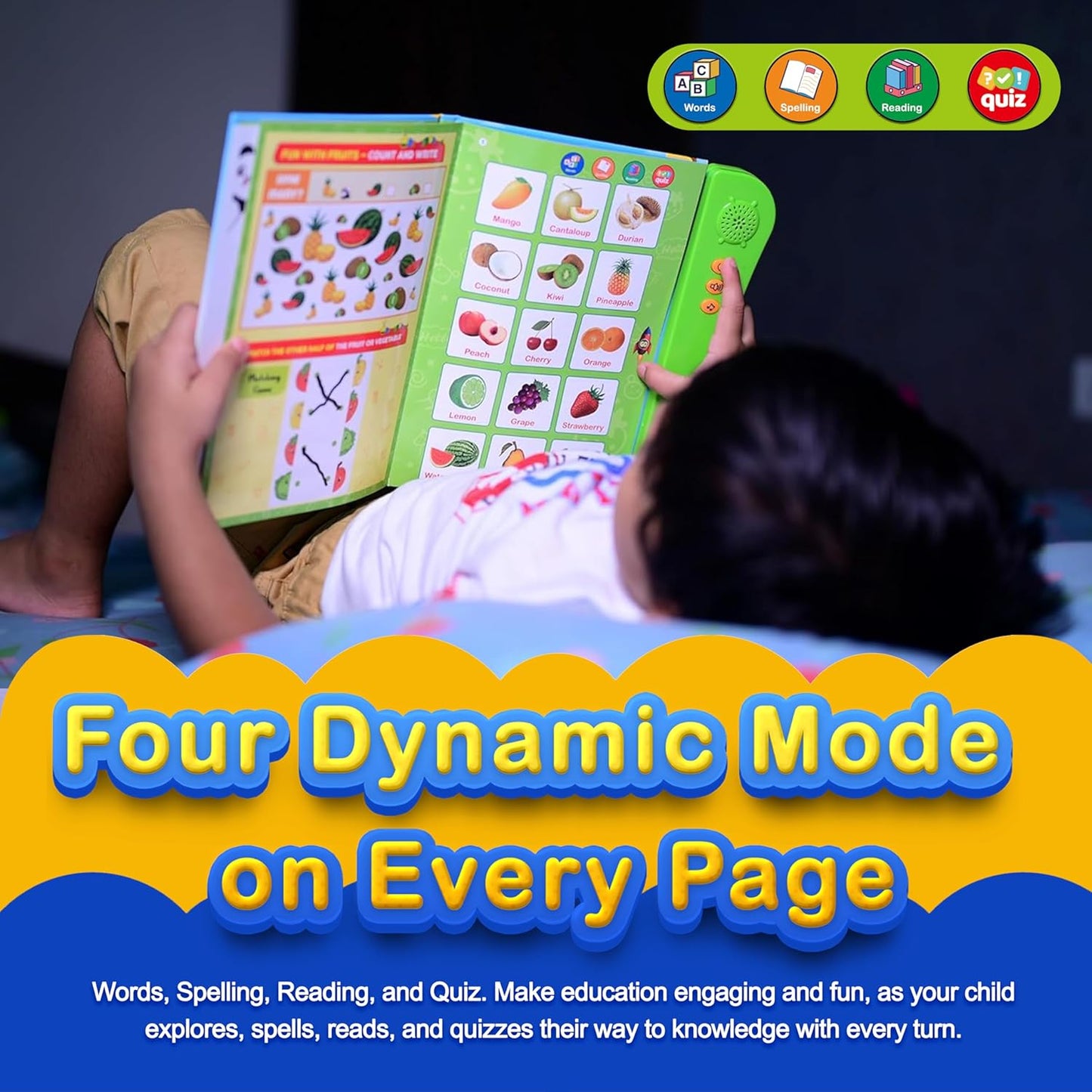 Intelligence Phonetic Learning Musical E-Booke For 3+1