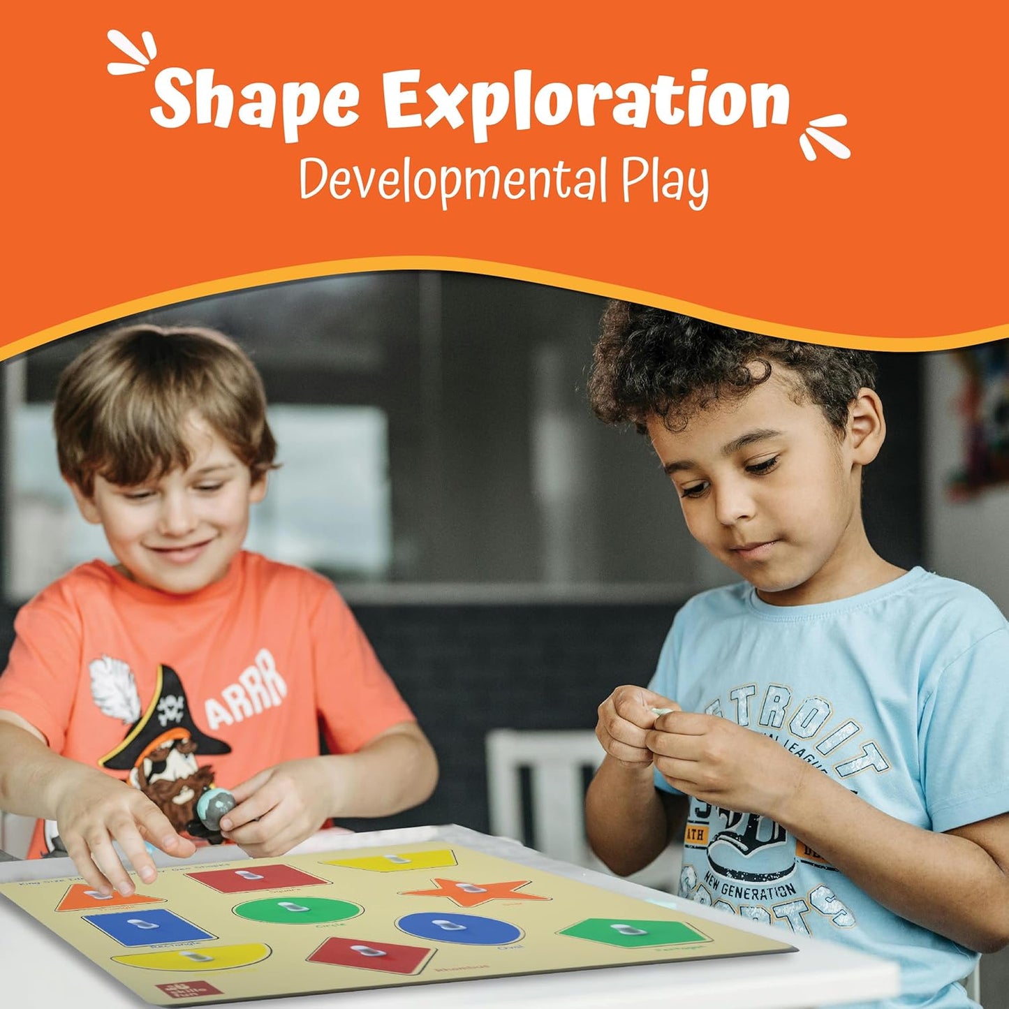 Shape Sorter With Knobs