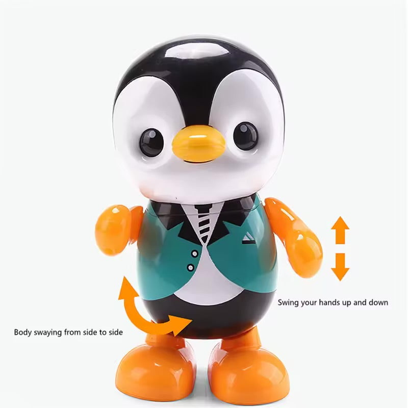 Dancing Penguin Toy With Swinging Arms