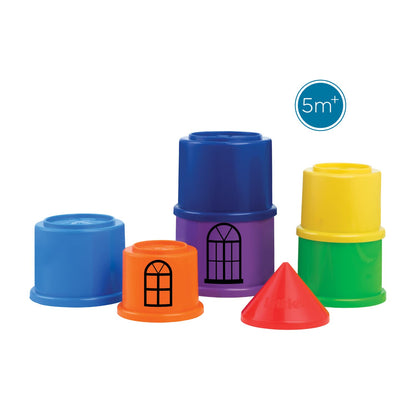Stacking And Nesting Tower For Kids