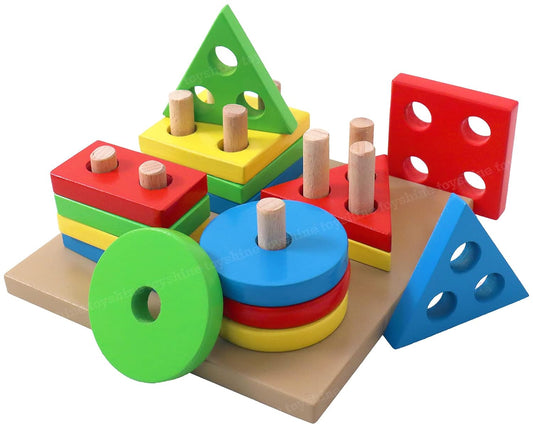 5 in 1 Wooden Sorting Toy
