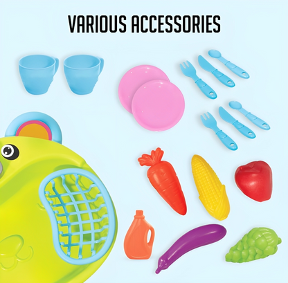 Pretend Play kitchen Sink Set