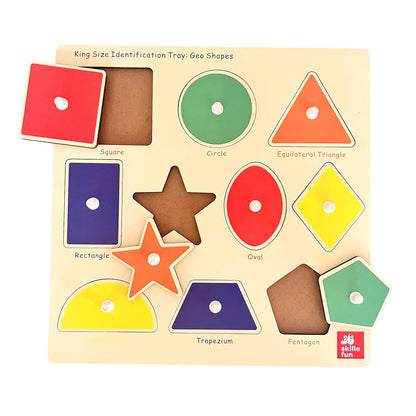 Shape Sorter With Knobs