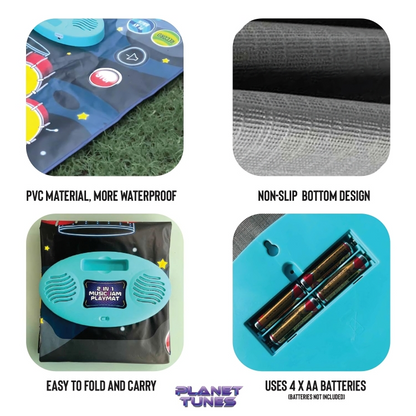 Musical play mat - Grow stems with music