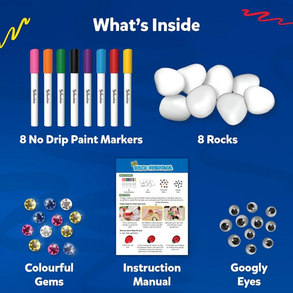 Rock painting kit For kids Age 6+