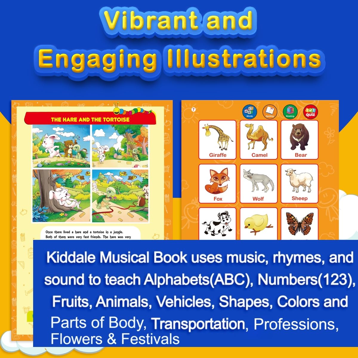 Intelligence Phonetic Learning Musical E-Booke For 3+1