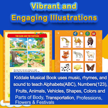 Intelligence Phonetic Learning Musical E-Booke For 3+1
