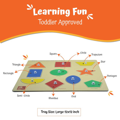 Shape Sorter With Knobs