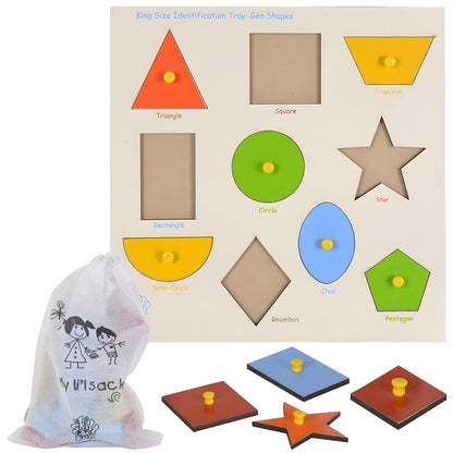 Shape Sorter With Knobs