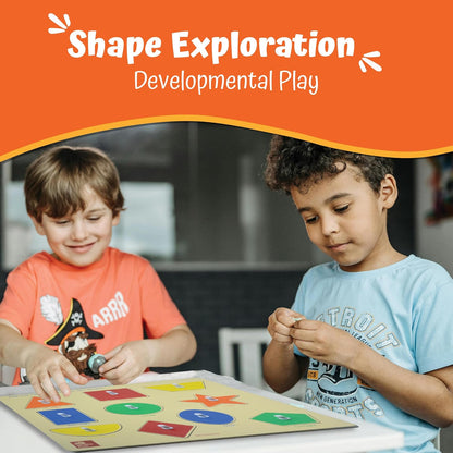 Shape Sorter With Knobs
