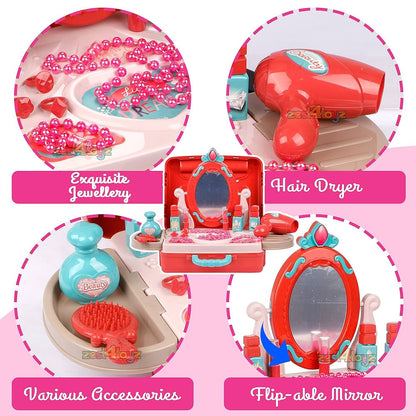 Child Dresser l Makeup And Beauty Kit 30pcs