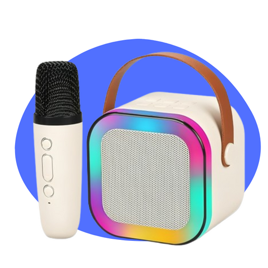 Karaoke With Bluetooth Speaker And Wireless Mic