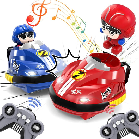 RC Bumper Cars with Ejecting Drivers
